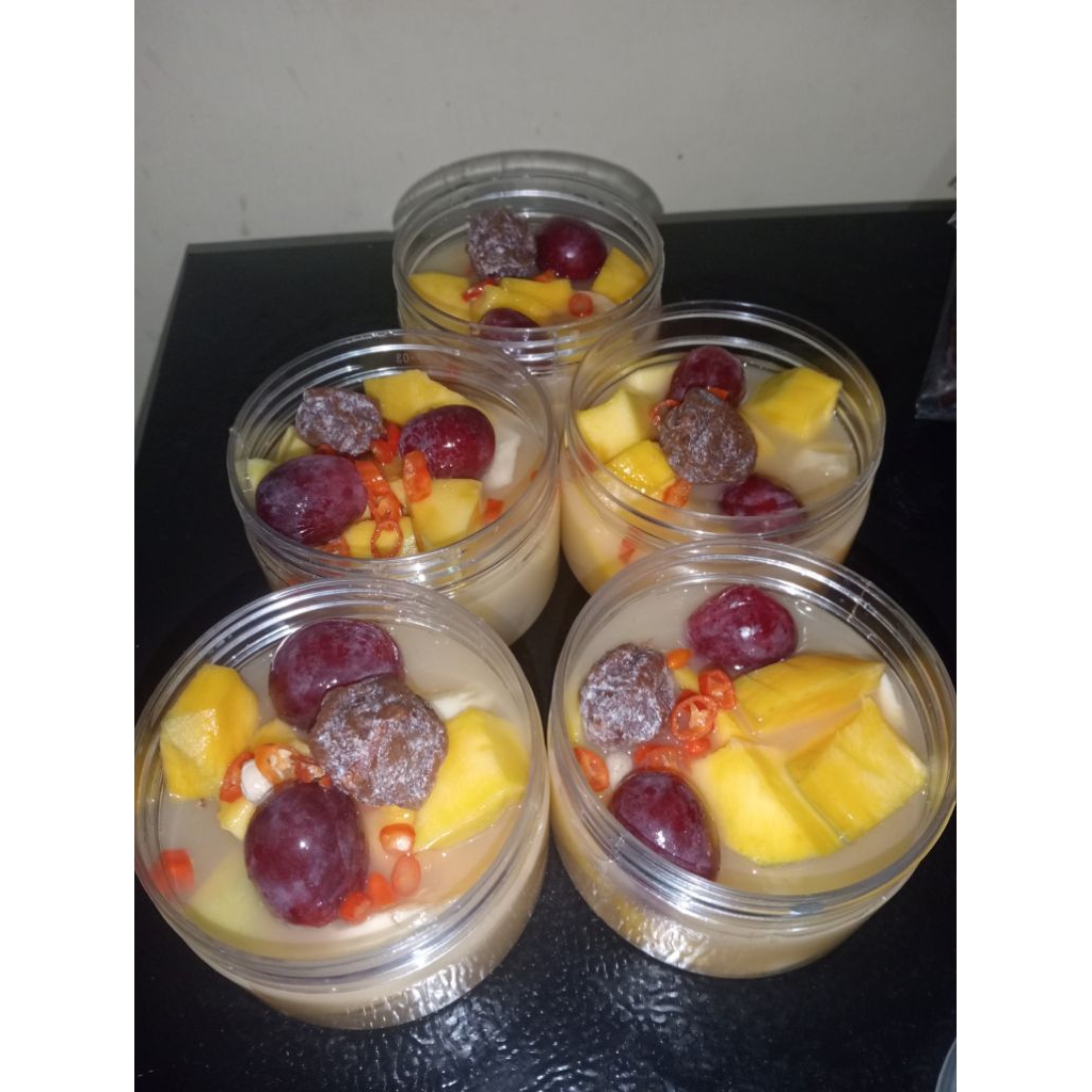 

Asinan Kiamboy isian 300ml Buah Random