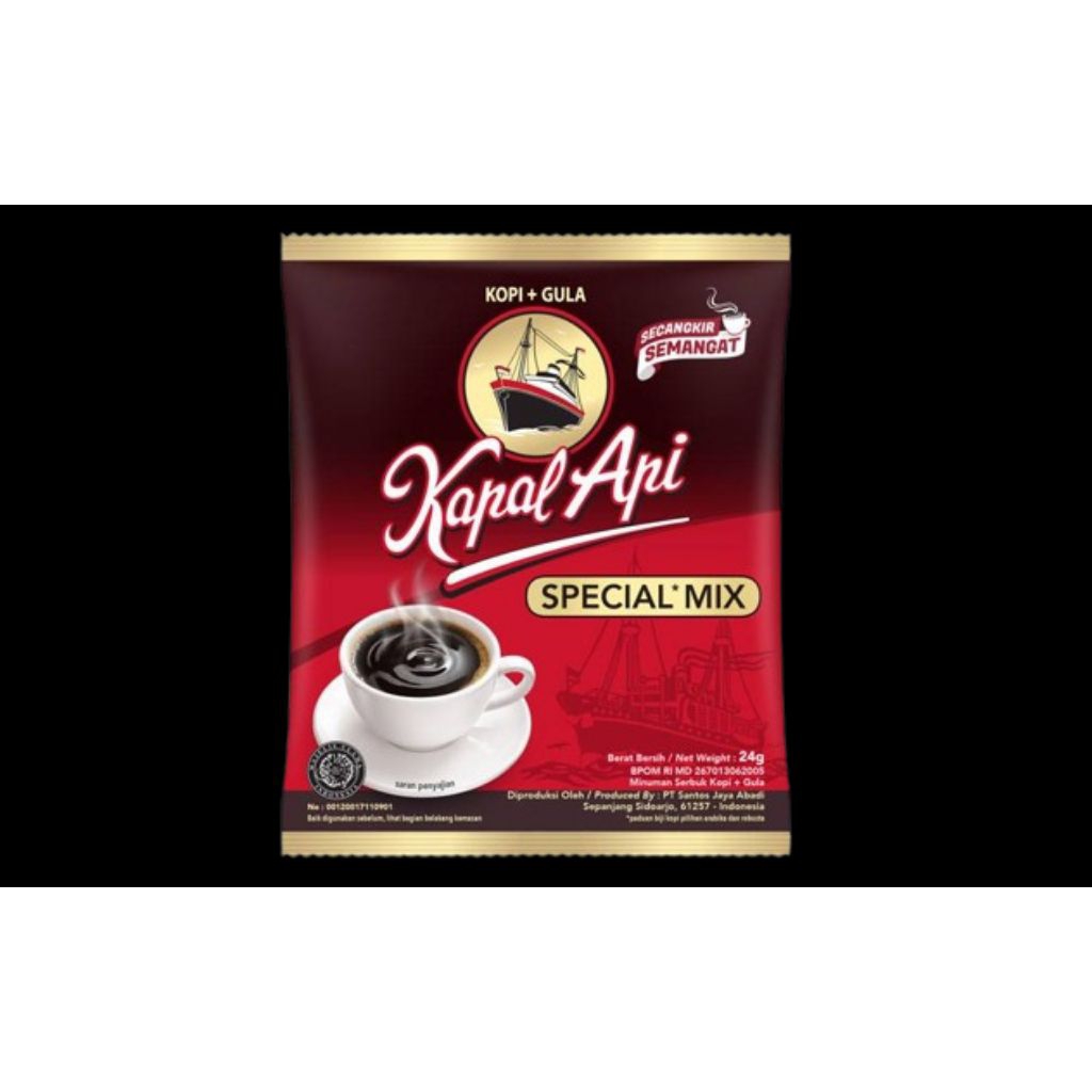 

kopi kapal api special mix renteng isi 11sachet