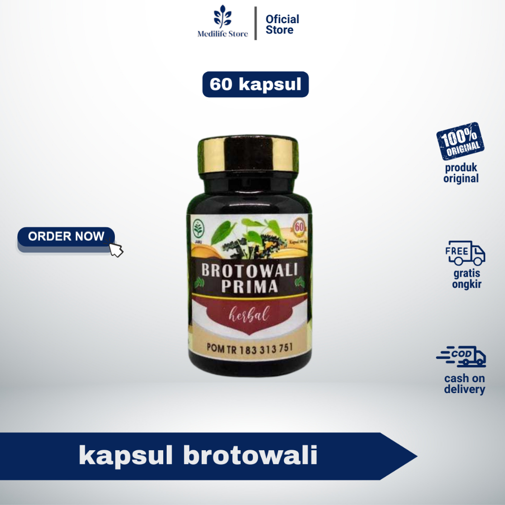 

KAPSUL BROTOWALI SUPERPRIMA - jamu herbal kesehatan tubuh & kulit | bantu atasi gatal & diabetes | original 100%