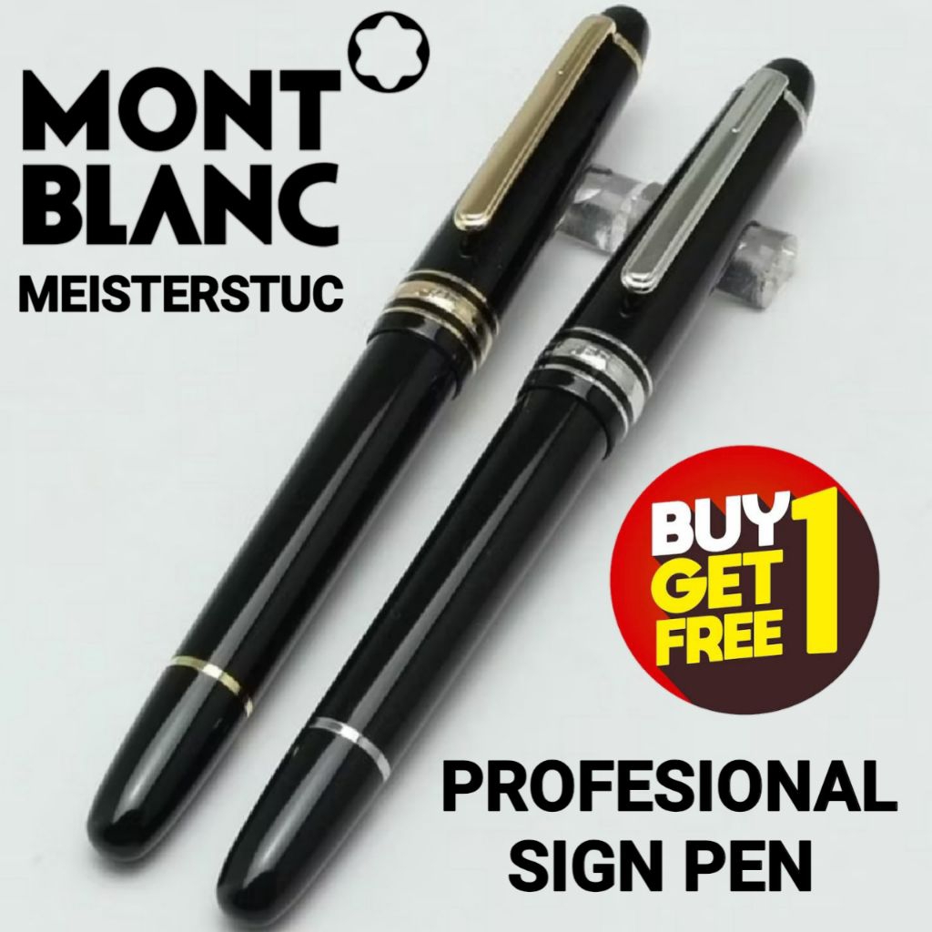 

Pulpen Mewah Executive Buy 1 Get 1 Free Montbl@nc Meisterstuc Profesional Sign Pen Gratis Grafir Nama Dan Box Exlusive