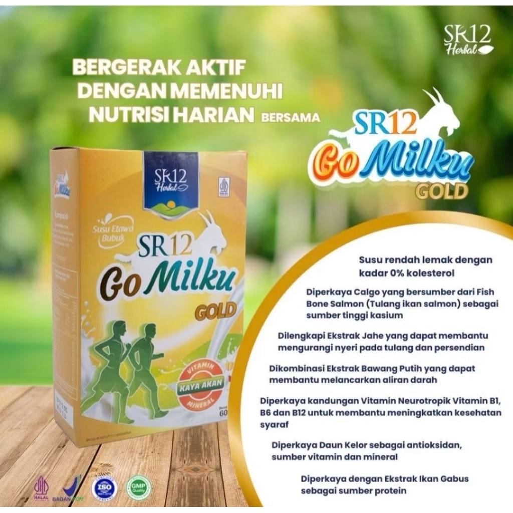 

GOMILKU GOLD SR12 - SUSU KAMBING