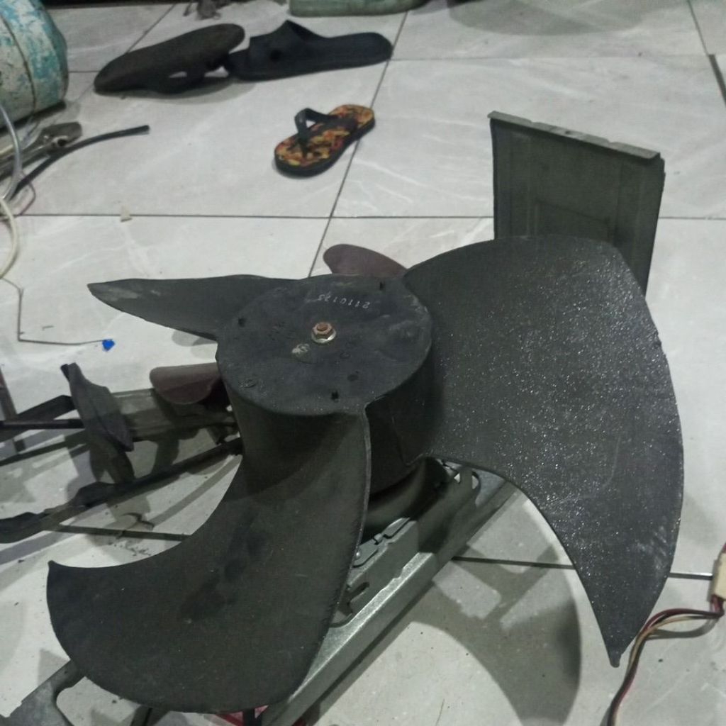 kipas outdoor blower ac 1,5 PK / kipas angin /kipas awet / kipas hemat daya