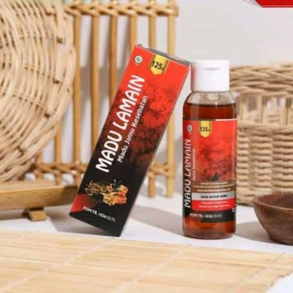 

Madu Lamain Asli Herbal 125gr Jamu Kesehatan Pria Original