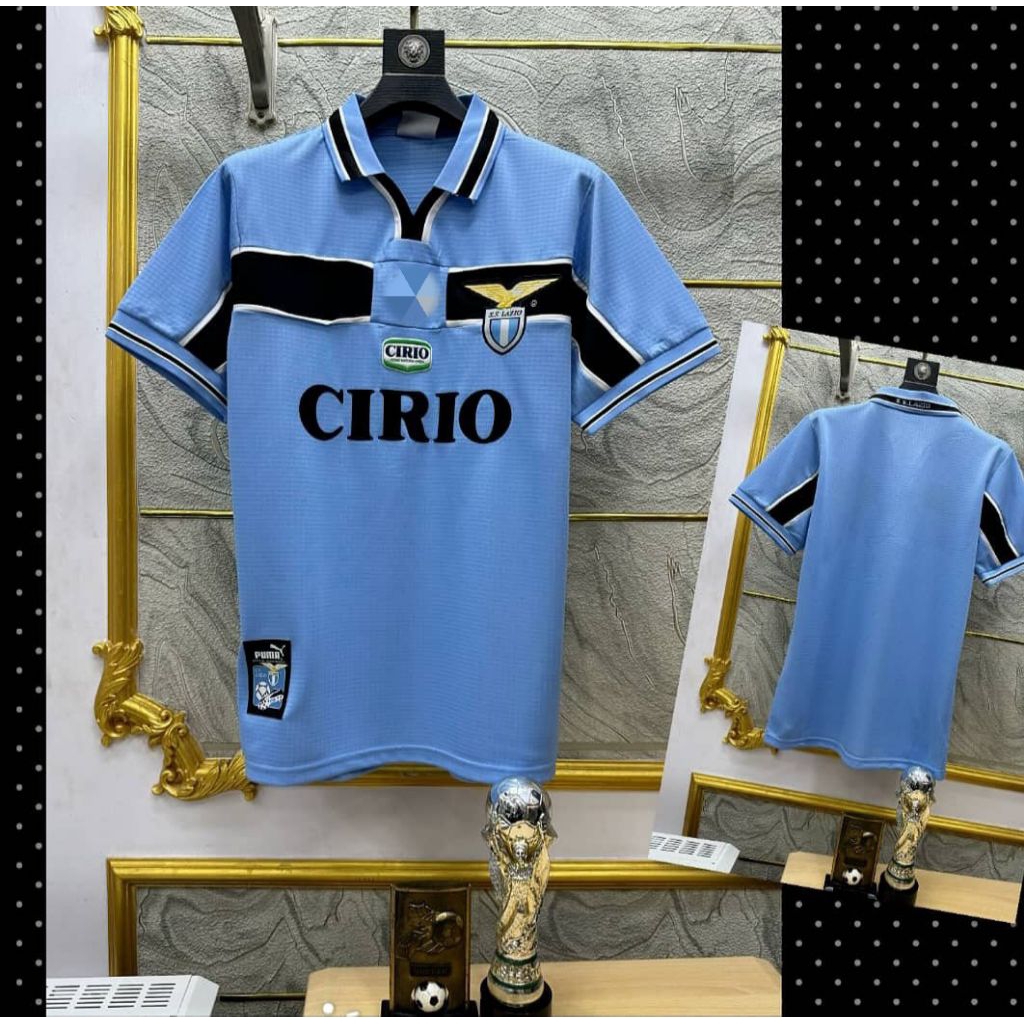 Retro/Vintage | Jersey Retro Lazio Home Cirio 1993 1994 Grade Ori/Jersey Klasik/Jersey Retro/Jersey 