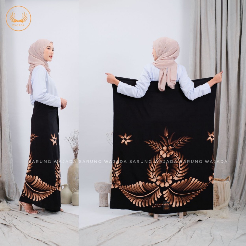 KODE C47W BIG SIZE Sarung lukis wanita goyor gloyor sarung santri putri exclusive wajada