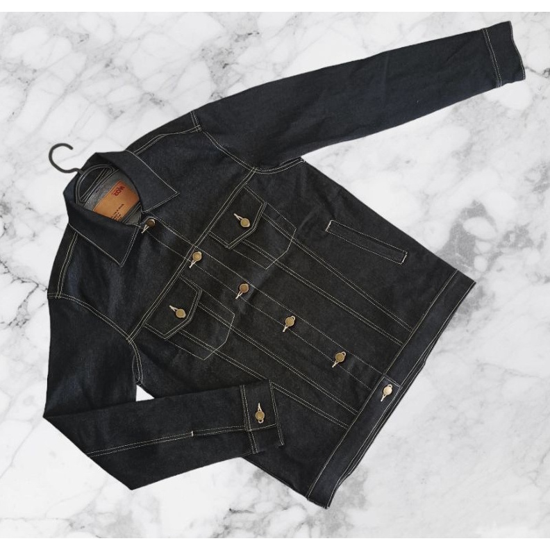 KODE G17X JACKET BLACK 14 oz  RAW DENIM