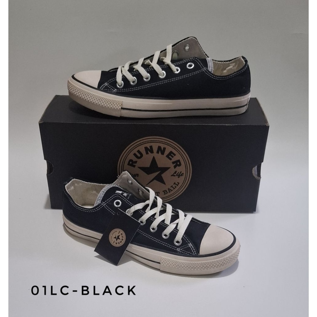 sepatu sekolah size 37-43 runner