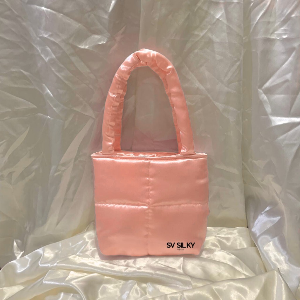 AOI Handbag SV Silky Premium Satin Viral | Tas Wanita Elegan Kekinian | Tas Kondangan & Pesta Mewah 