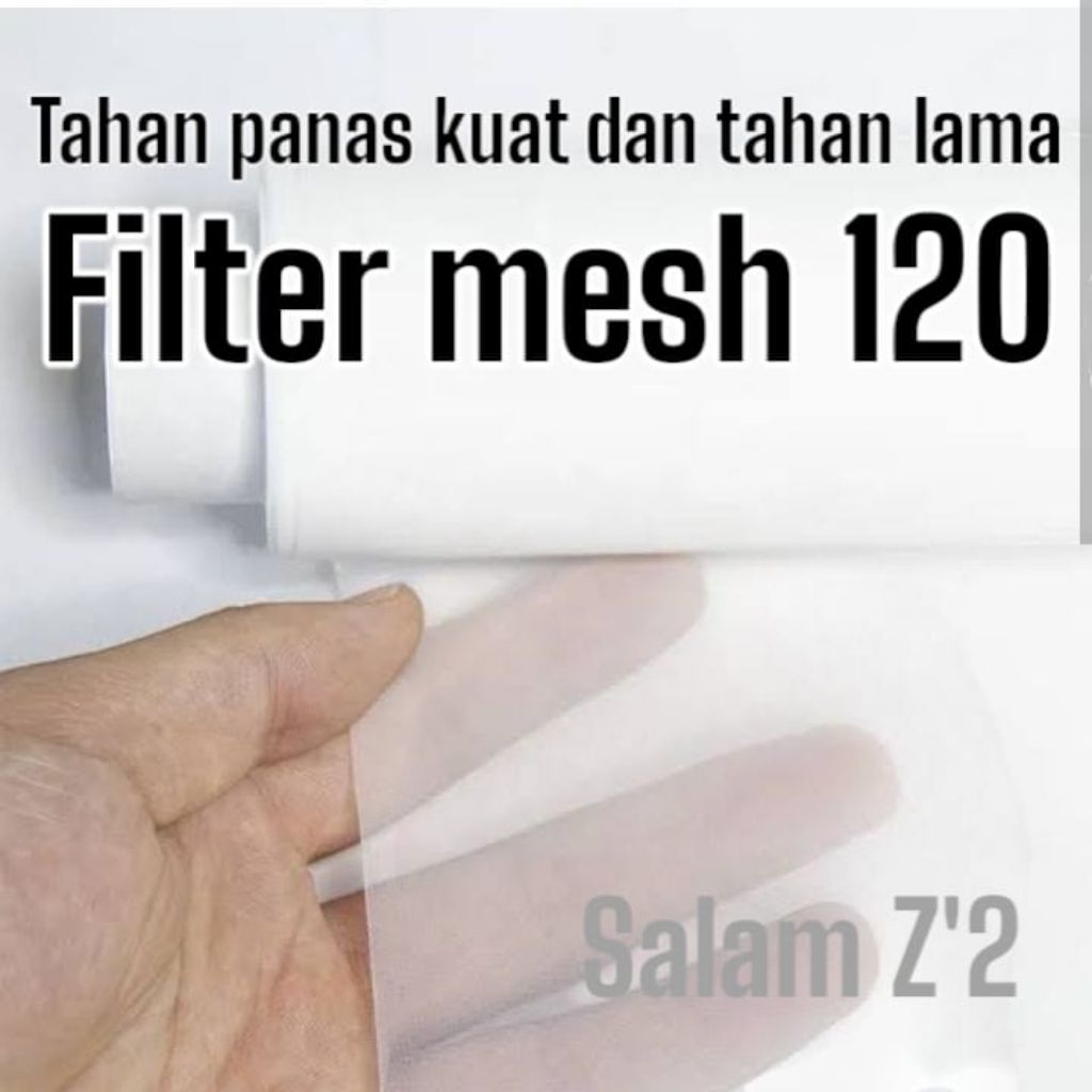 kain saringan nylon filter mesh 120