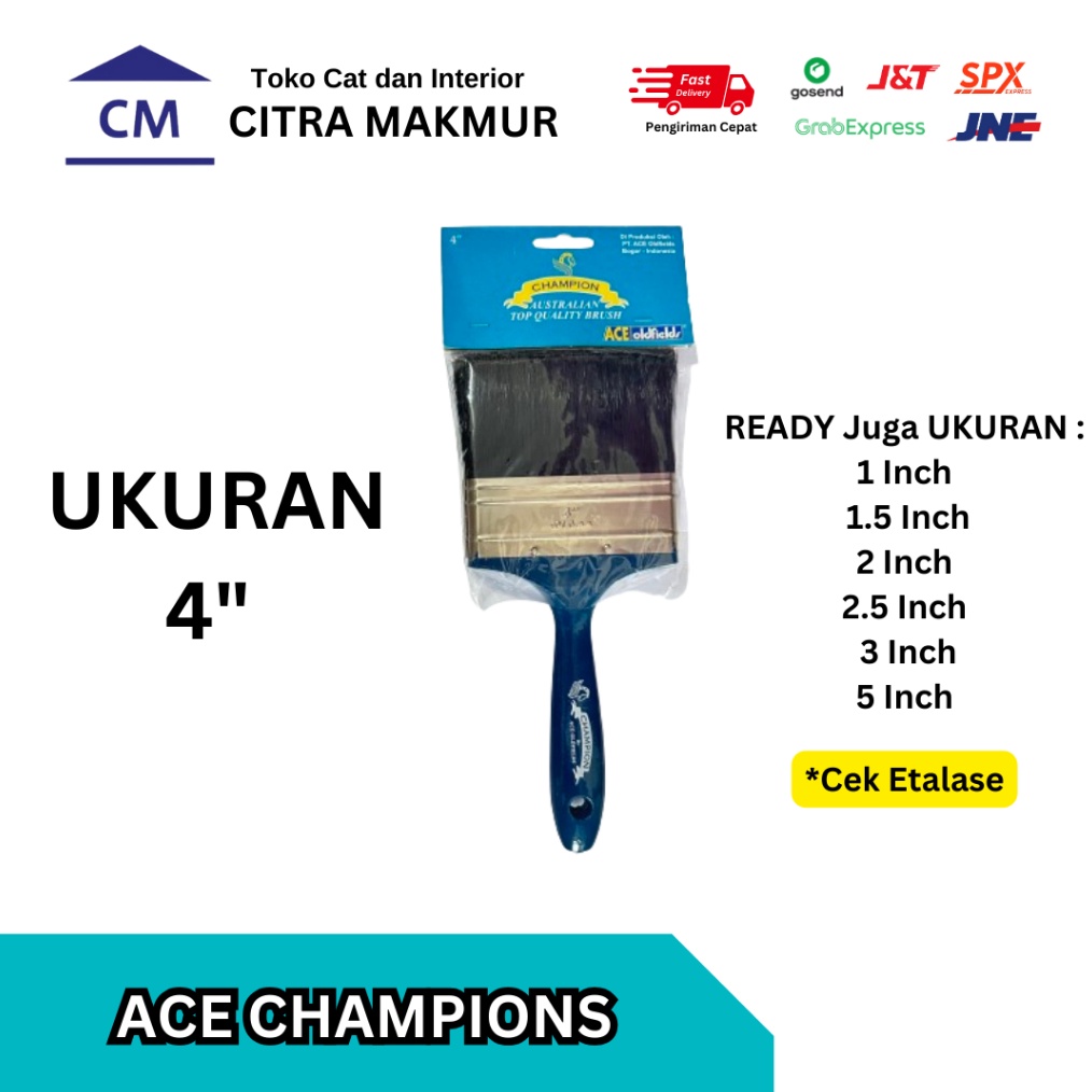 

KODE G76R Kuas Ace Champion 4