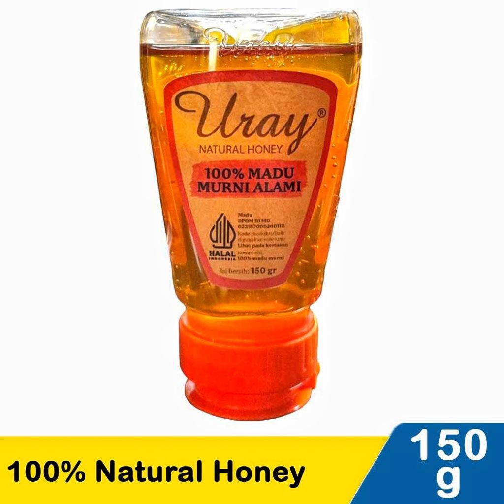 

Uray Madu Uray Squeeze 150Gr 100% Madu Murni Alami ~ 100% Natural Honey ~ Cara Sat-Set Minum Madu Promo Termurah!
