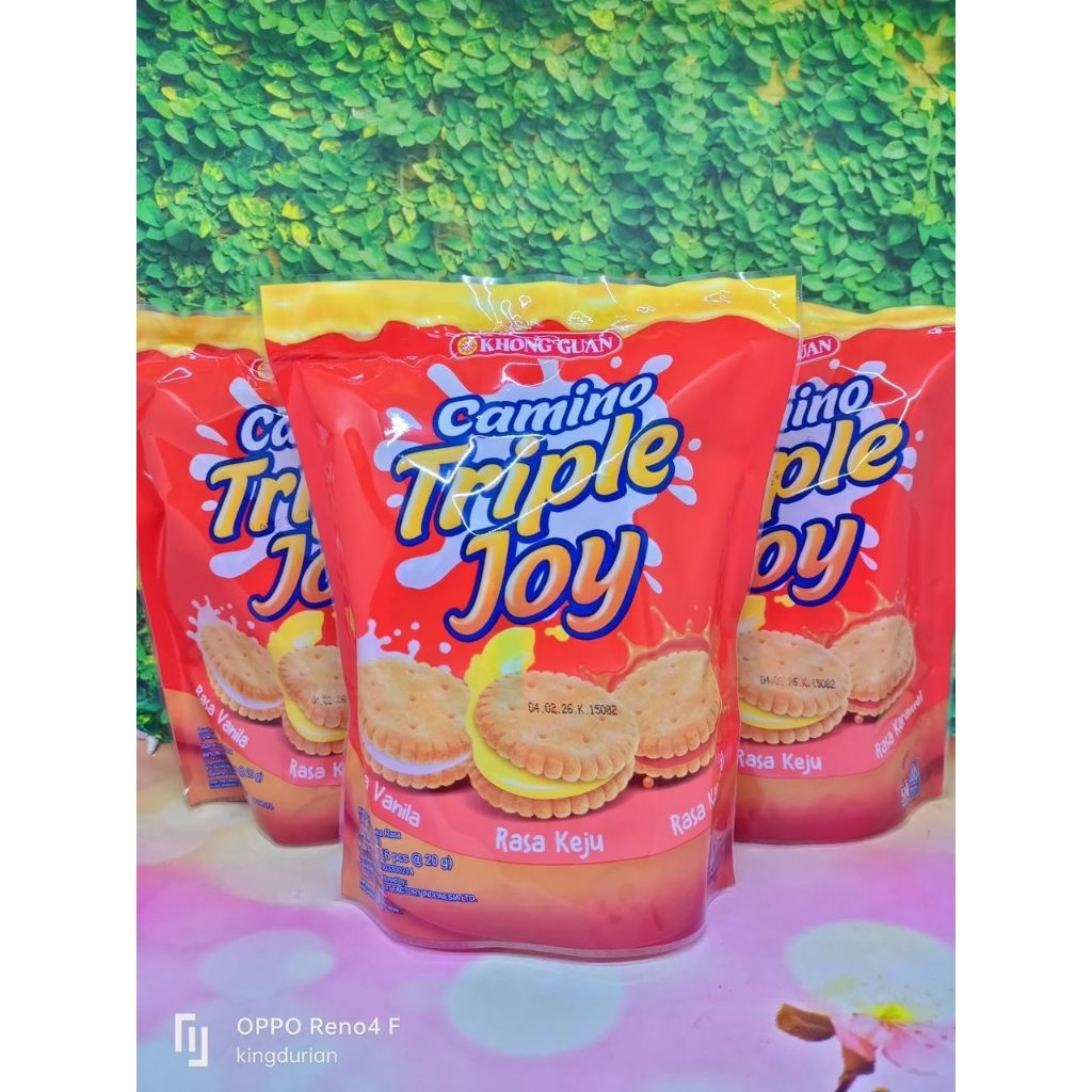 

Khong Guan Camino Triple Joy 120gr