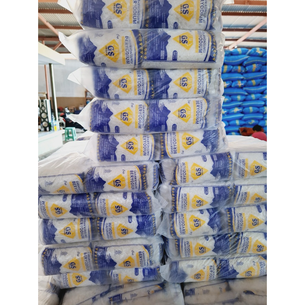 

garam grosok/kasar kemasan beryodium