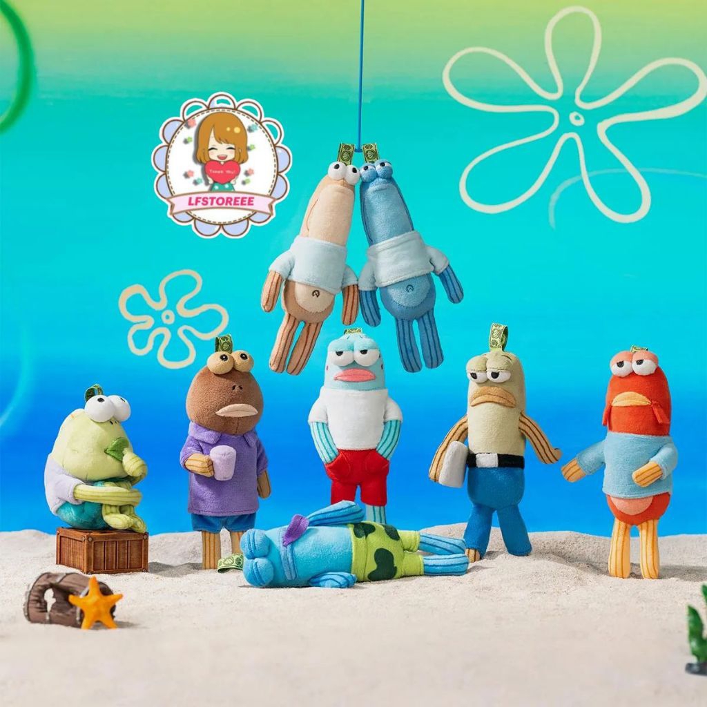 Pop Mart Bikini Bottom Buddies - Whimsical Plush