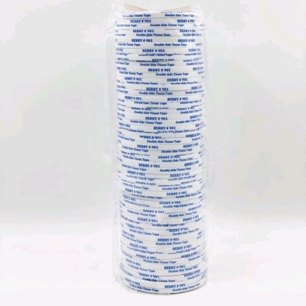 

Isolasi 2 sisi bolak balik 6mm x 10 yard double tape bolak balik 6 x 10