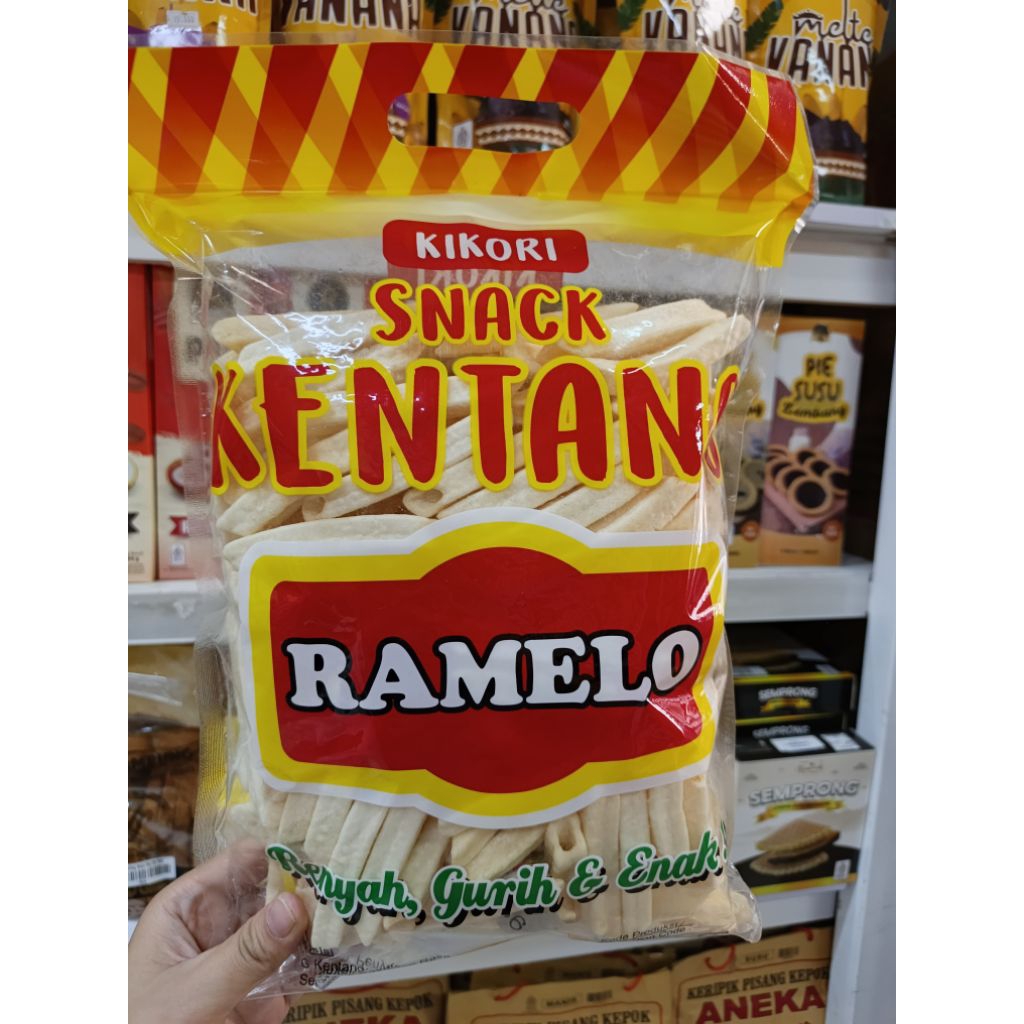 

snack kentang ramelo kikoki