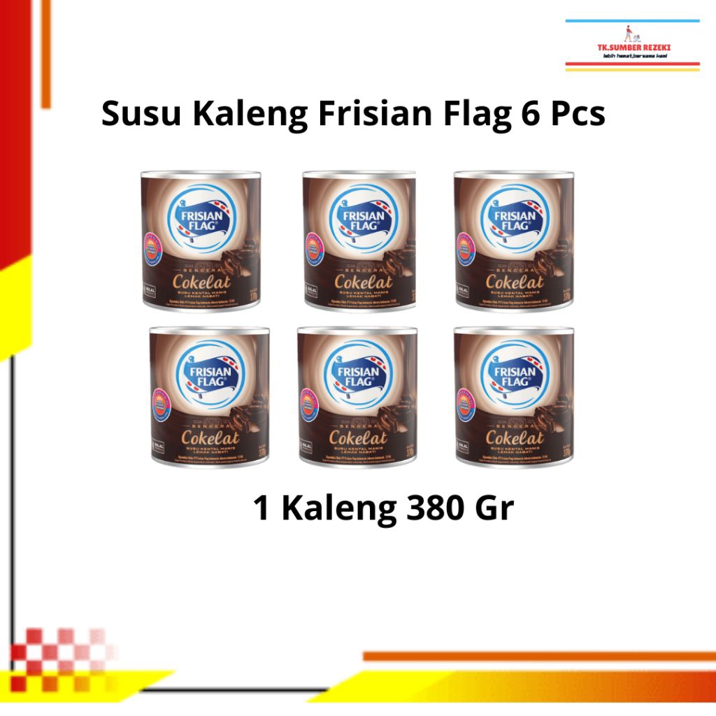 

[PAKET HEMAT ISI 6] Susu Kaleng Coklat Frisian Flag 370 Gr PROMO MURAH/ Frisian Flag Coklat Kental Manis Kaleng 370 Gr PROMO MURAH