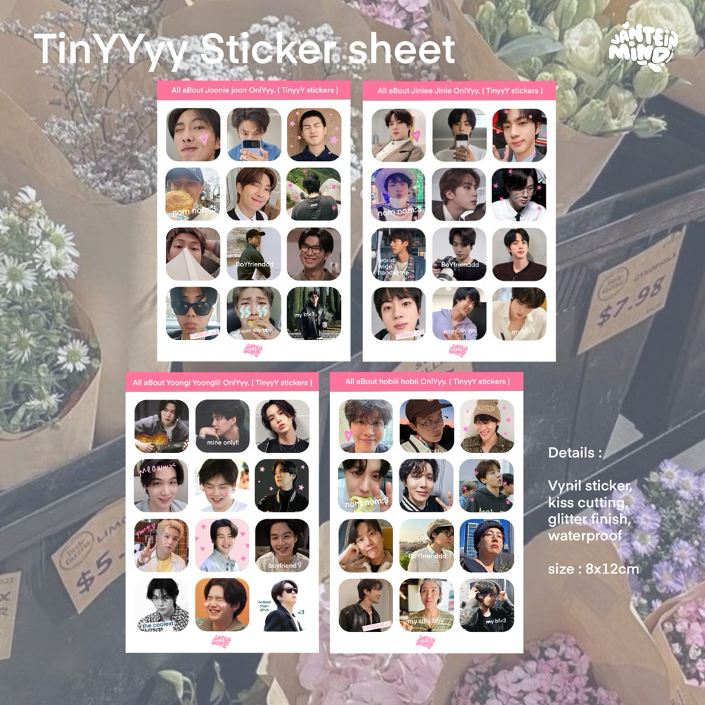 

[PO] TINYYY sticker (BANGTAN)