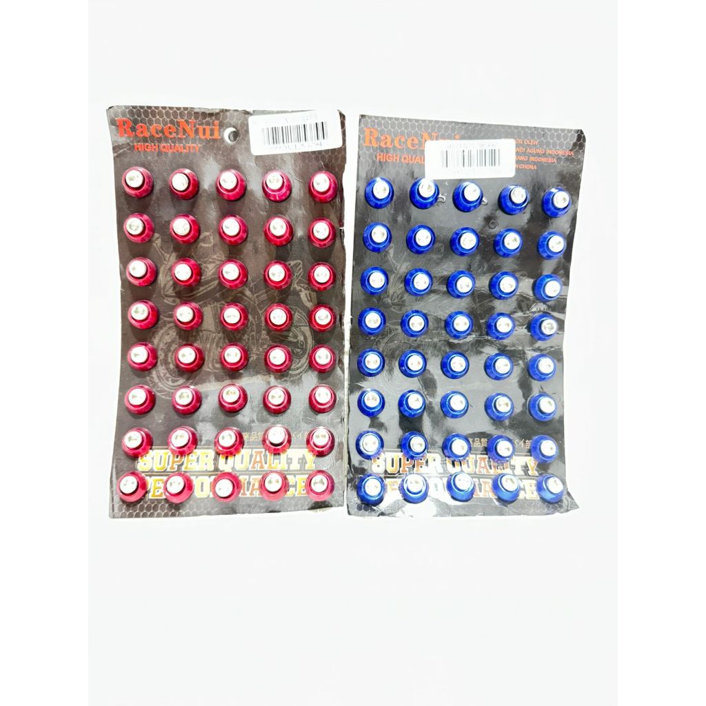 Baut L + Ring Monel Race Nui Baut Kerucut CNC Universal Baut monel Baut monel ukuran drat 10 kunci L