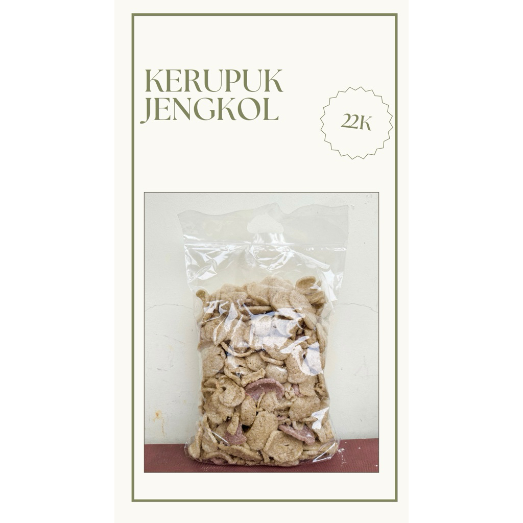 

Kerupuk Jengkol Jumbo Murah Ukuran 30x20
