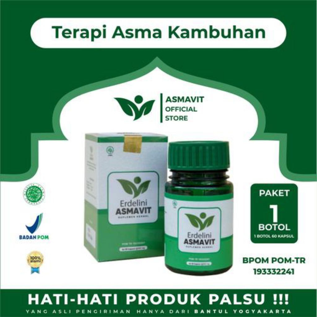 ASMAVIT - HERBAL ASMA & SESAK NAFAS PALING AMPUH TERLARIS