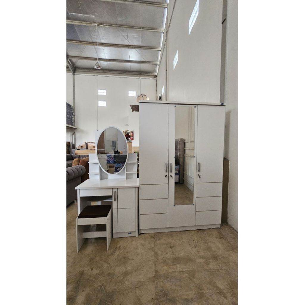 paket lemari meja rias lcbp