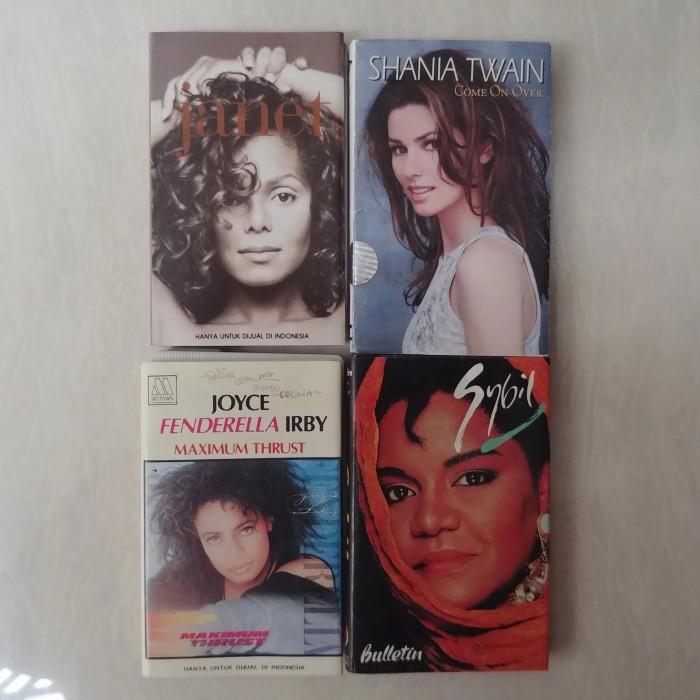 kaset pita tape original Janet jackson shania twain Joyce fenderella irby sybil