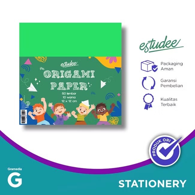

Gramedia Karawaci -Estudee Origami Paper 50 Sheets 12X12