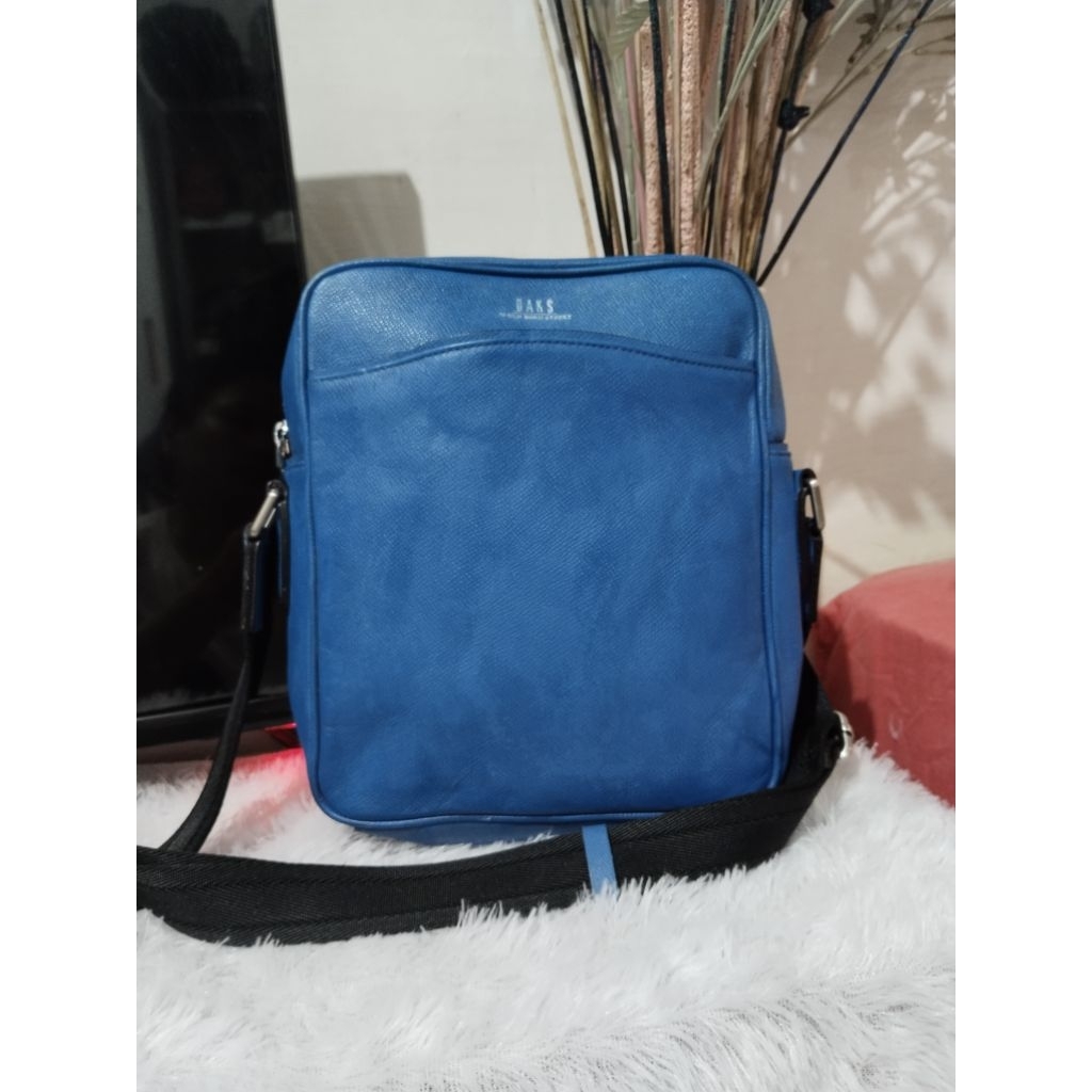 Tas selempang pria brand Daks kulit asli