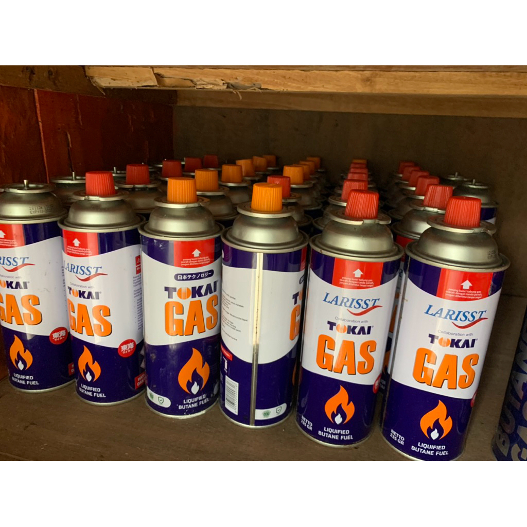 gas kaleng kosong ex resto