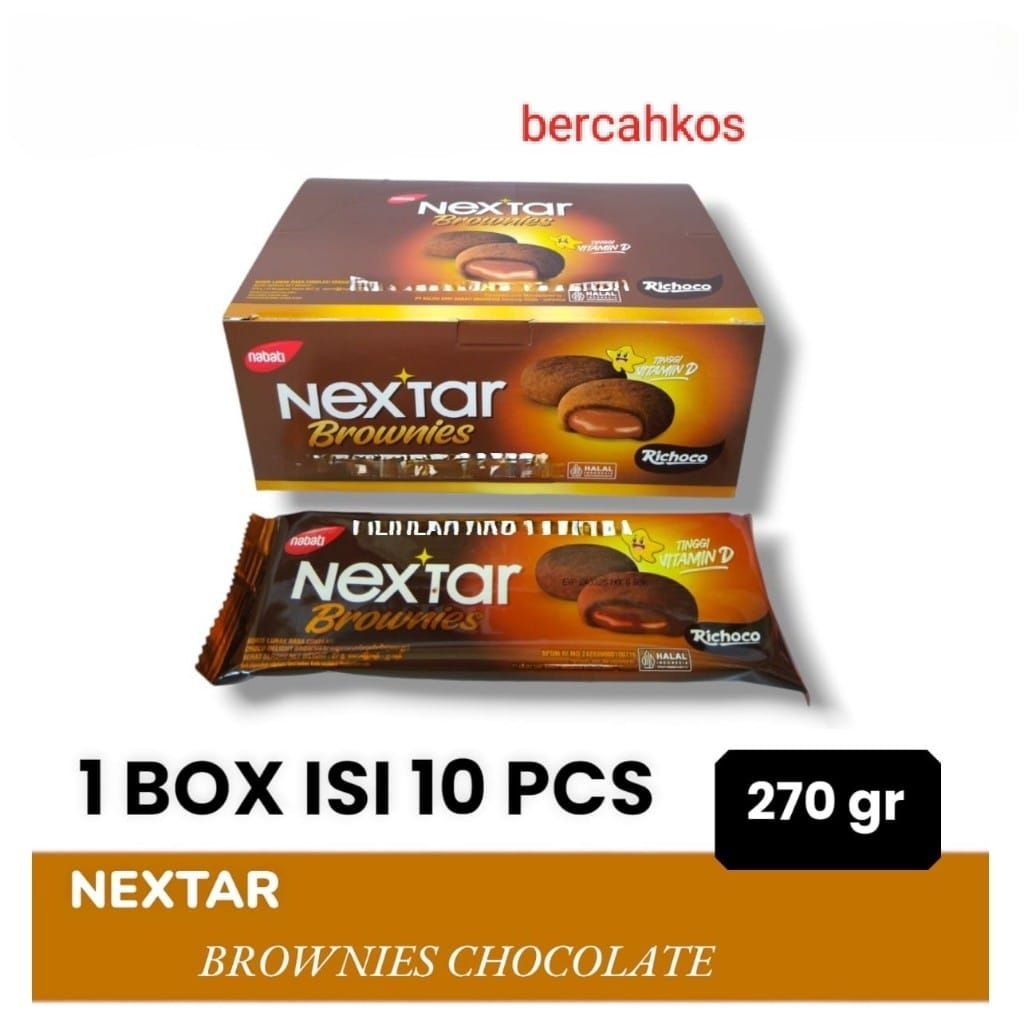 

nexstar choco brownies isi 10pcs