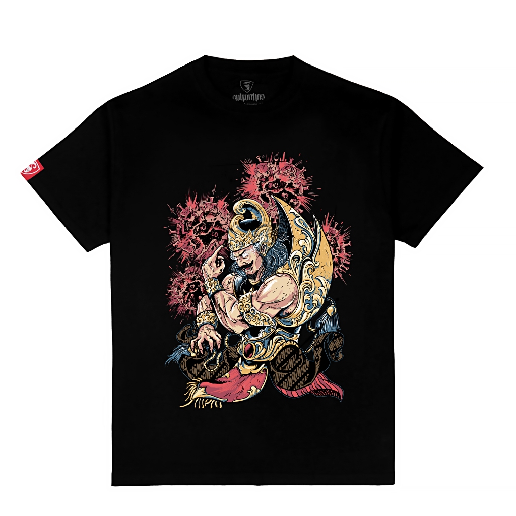 KAOS CULTURE HERO GATOTKACA PUTERA BIMA | Kaos Wayang Kulit Budaya Indonesia