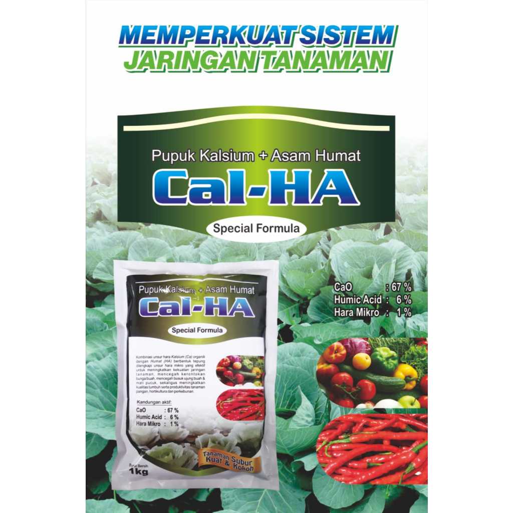 CaL-HA//pupuk kalsium + asam humat