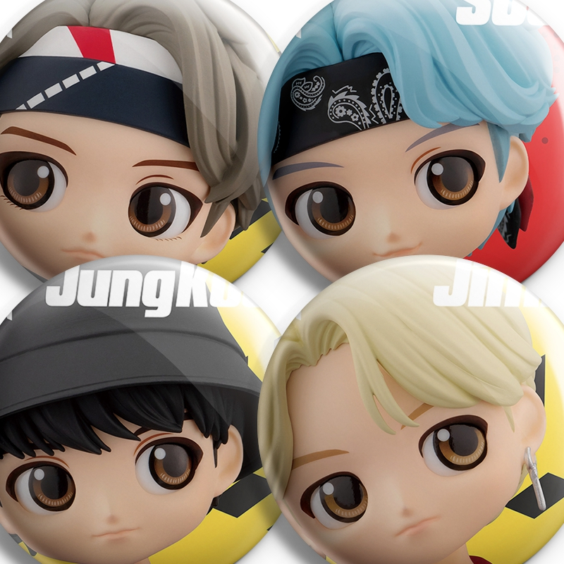 BTS TinyTAN Pin Mic Drop