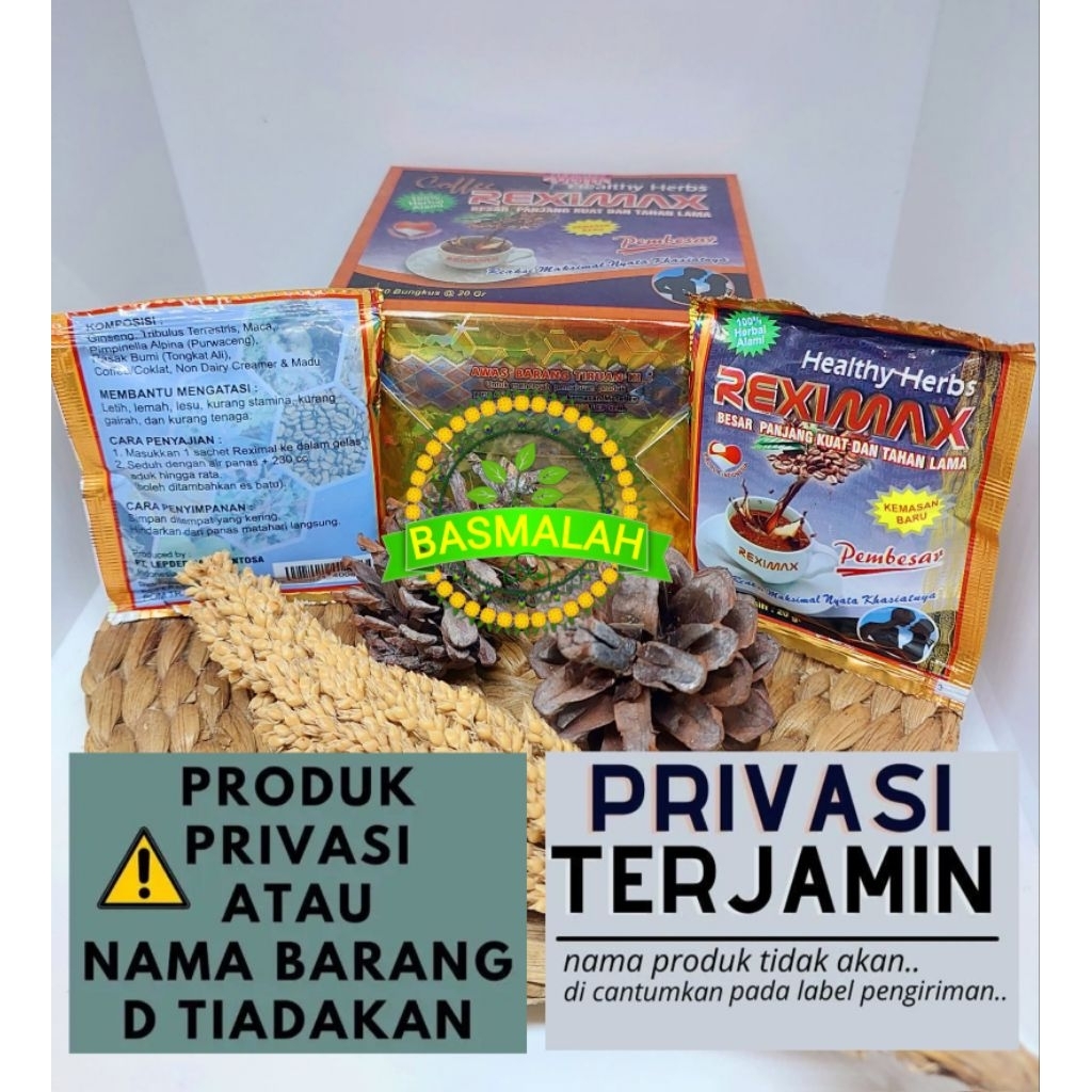 

kopi reximax isi 10 sachet(privasi aman)