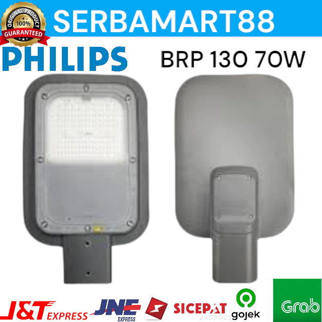 PHILIPS LAMPU PJU BRP130 LED 70W NW 4000K - LAMPU PJU JALAN PHILIPS BRP 130 70 WATT 4000K NATURAL WH