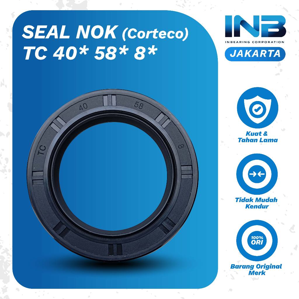 Seal Tc 40 58 8 Nok Seal As Roda Traktor G1000 As Pris Fuso Center Original Nok INB JAKARTA