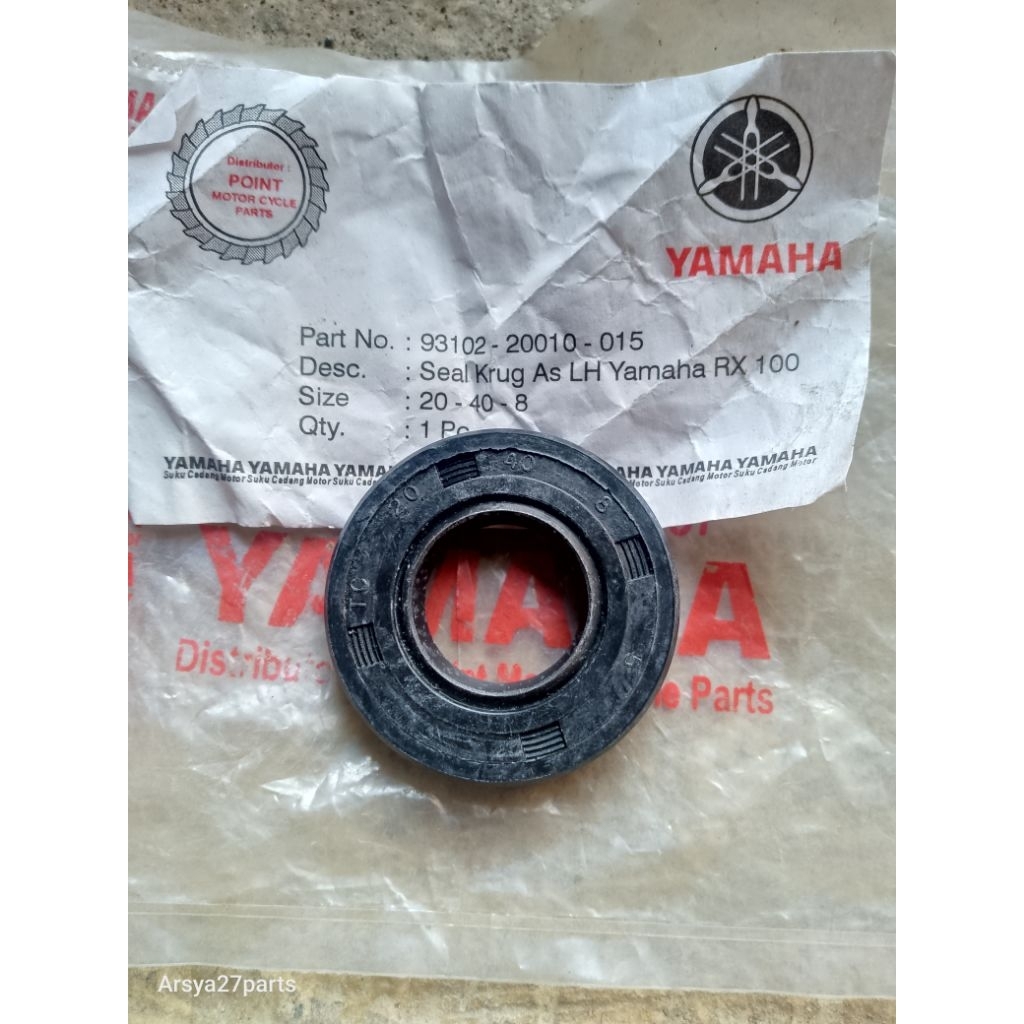 seal kruk as nok 20-40-8 yamaha rxs rx100 DT