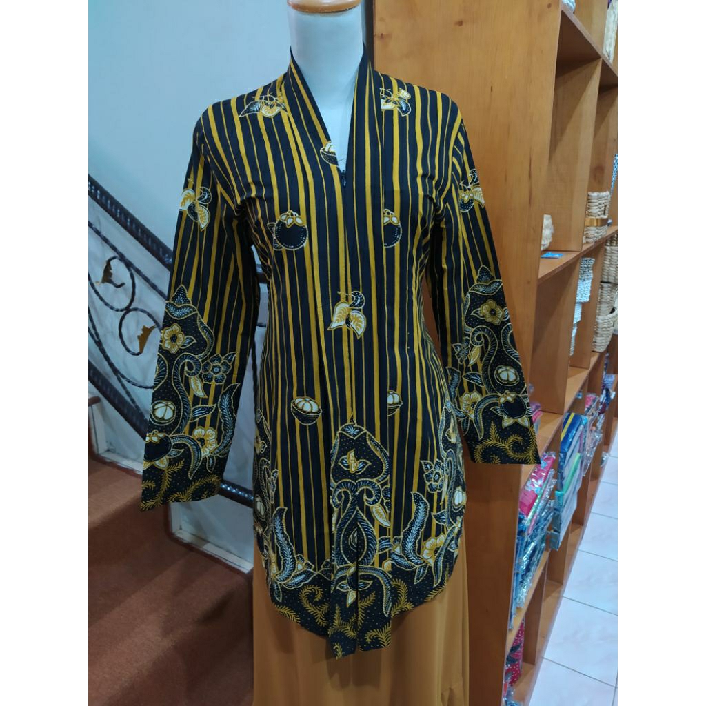 BLUS LURIK BATIK BANYUMASAN / LURIK BATIK / BAJU LUTIK / BAJU LURIK WANITA / LURIK BATIK PREMIUM / B
