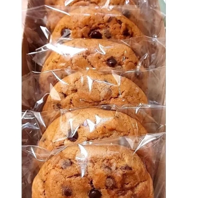 

soft cookies choco chip /box isi 6 pcs