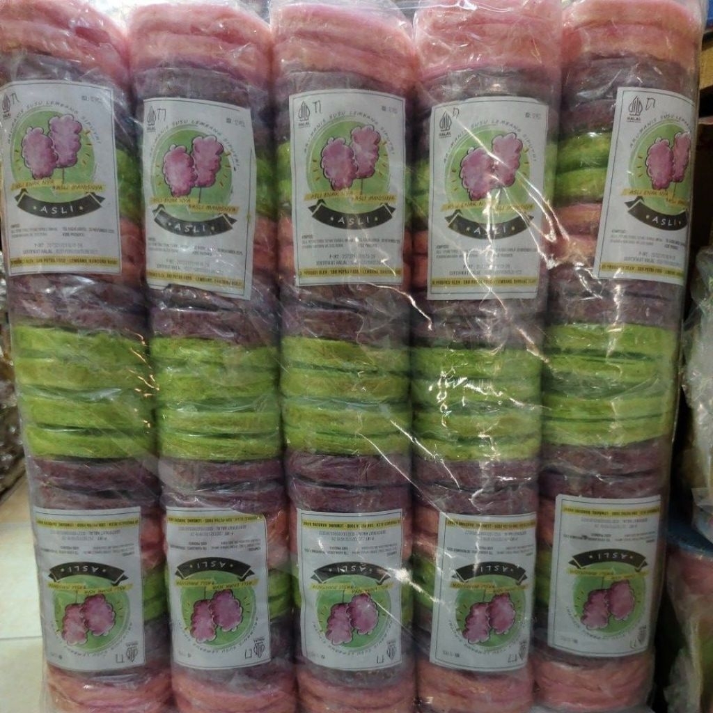 

Gulali rambut nenek aneka rasa | 1 pak isi 12pc mix random