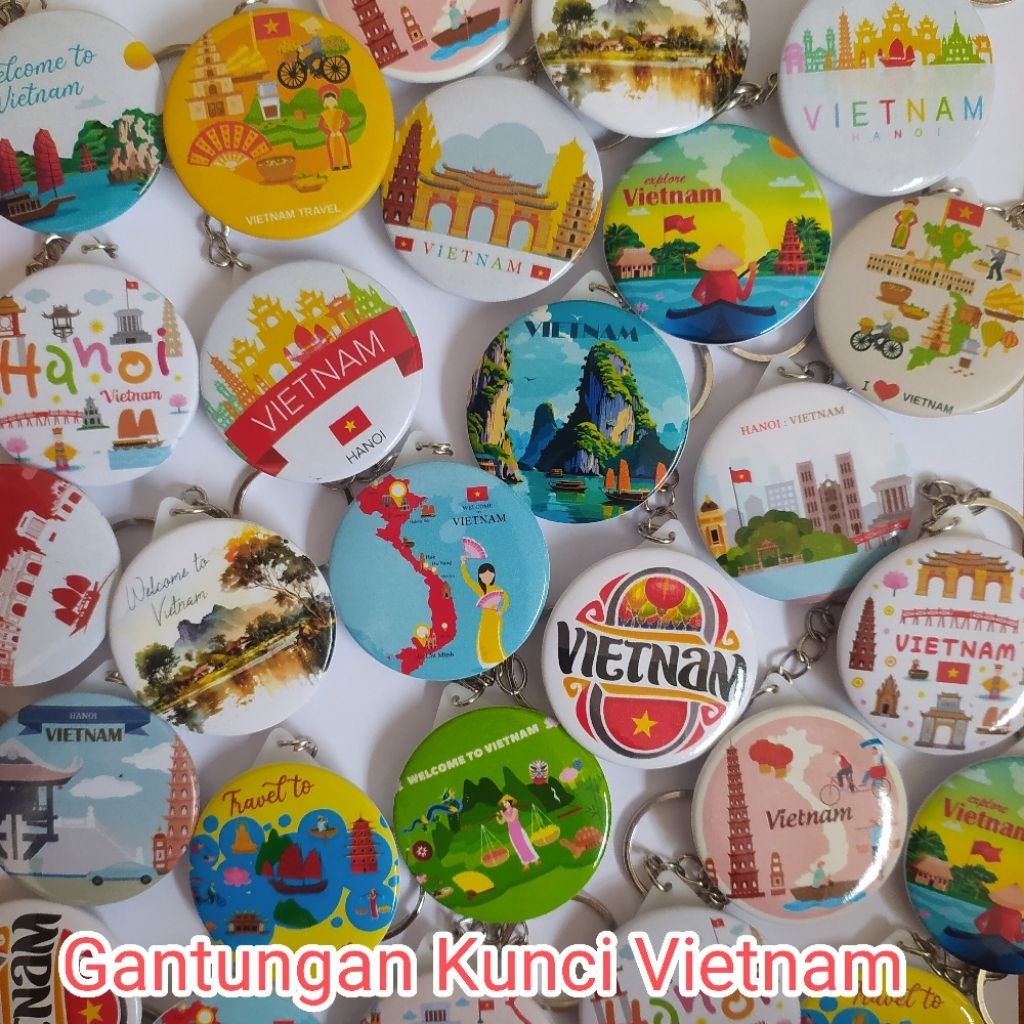 Gantungan kunci Vietnam souvenir Vietnam oleh oleh vietnam