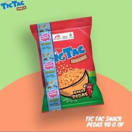 

Tic Tac Snack Pedas 90 gr / pilus tic tac pedas