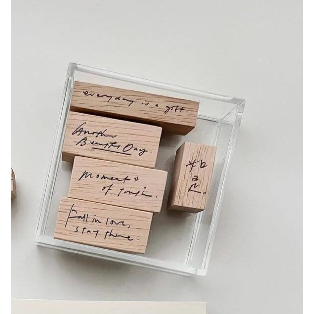 

Another Beautiful Day Rubber Stamp by Som Studio X Pooi Chin