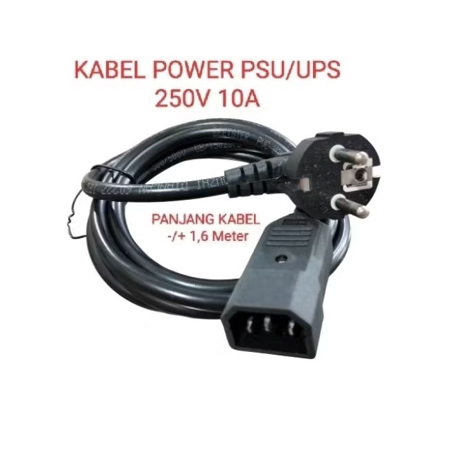 Kabel Power PSU/UPS/CPU/Stabilizer 250V 10A