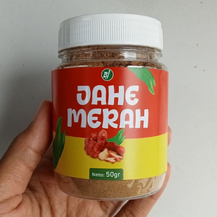 

Bubuk Jahe Merah Murah Best Quality Isi 50gr / Jahe Merah Serbuk Serbaguna 100% Organik JAMINAN ASLI