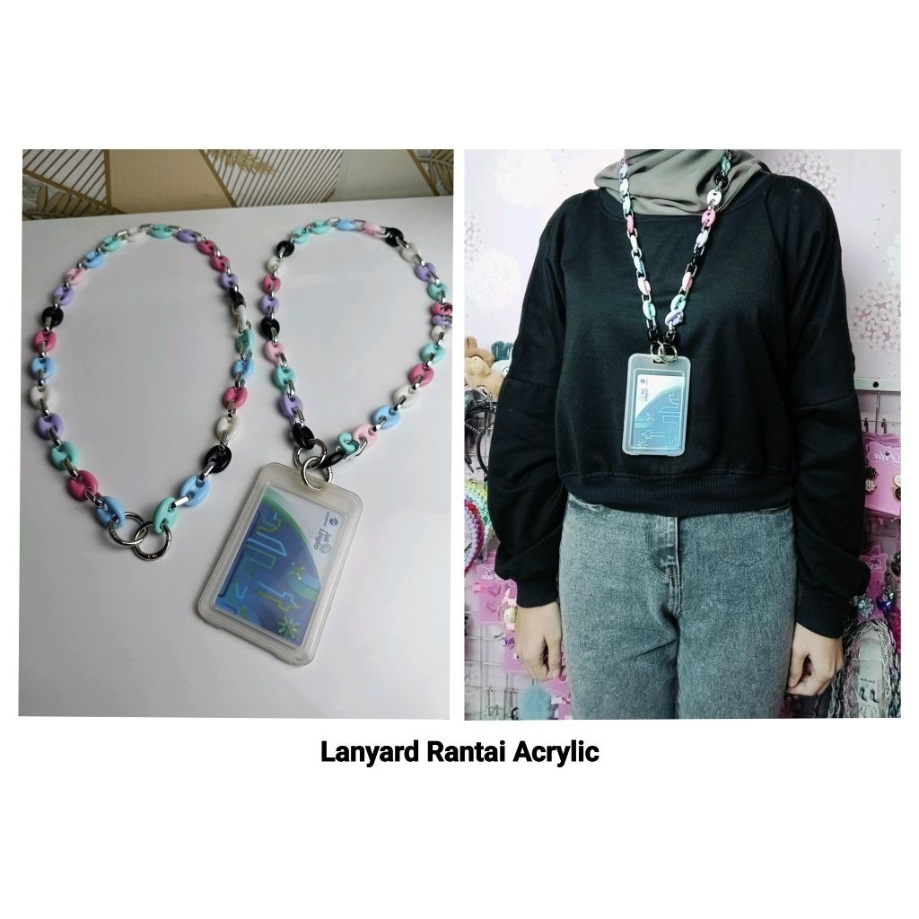 

Lanyard rantai Acrylic