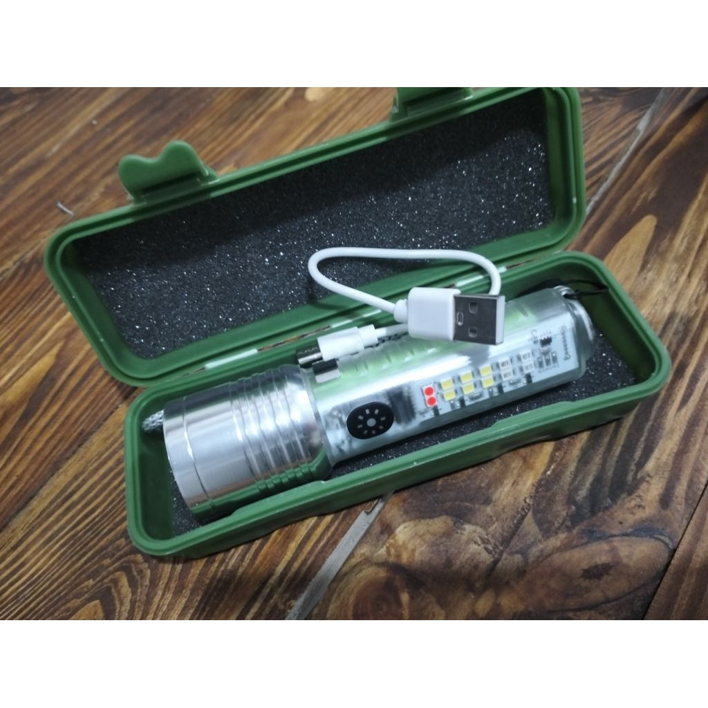 Senter super terang 520A 8mode