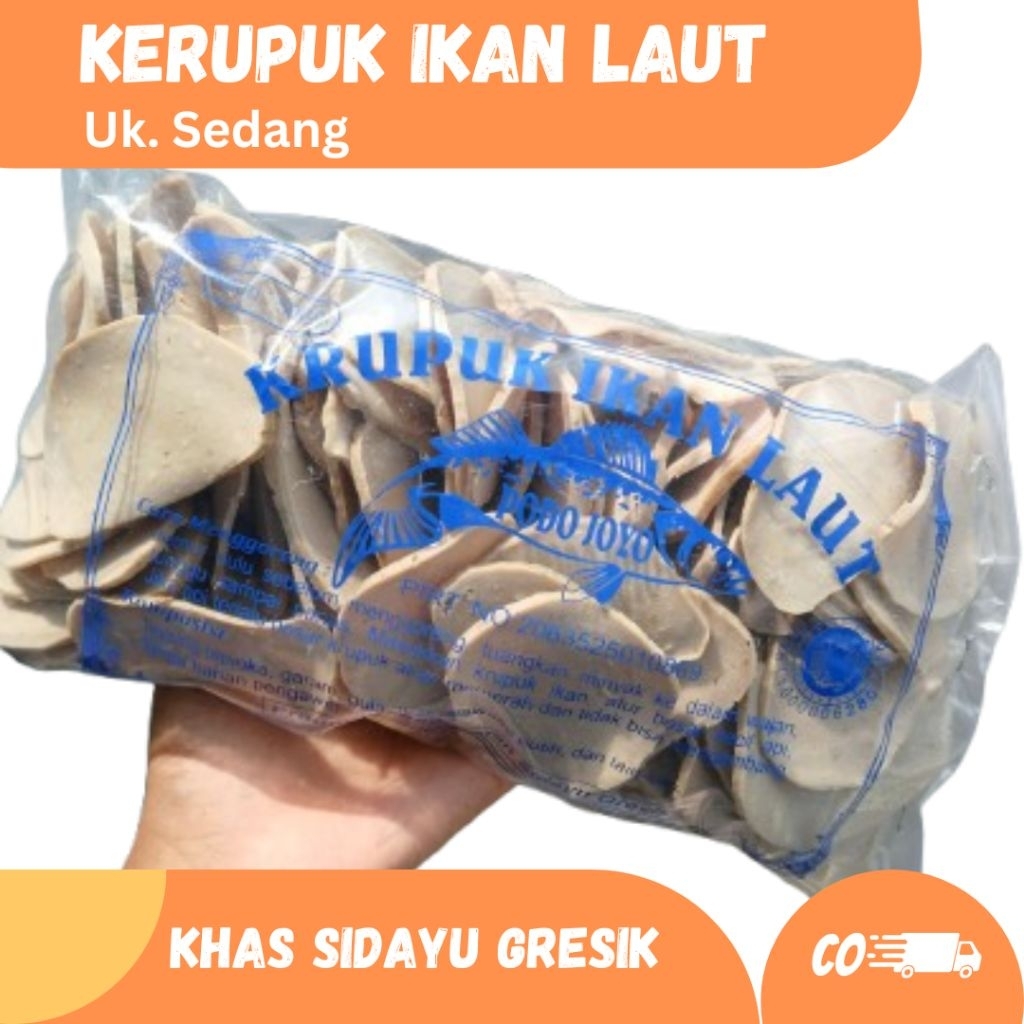 

Kerupuk Ikan Laut Mentah I Uk Sedang