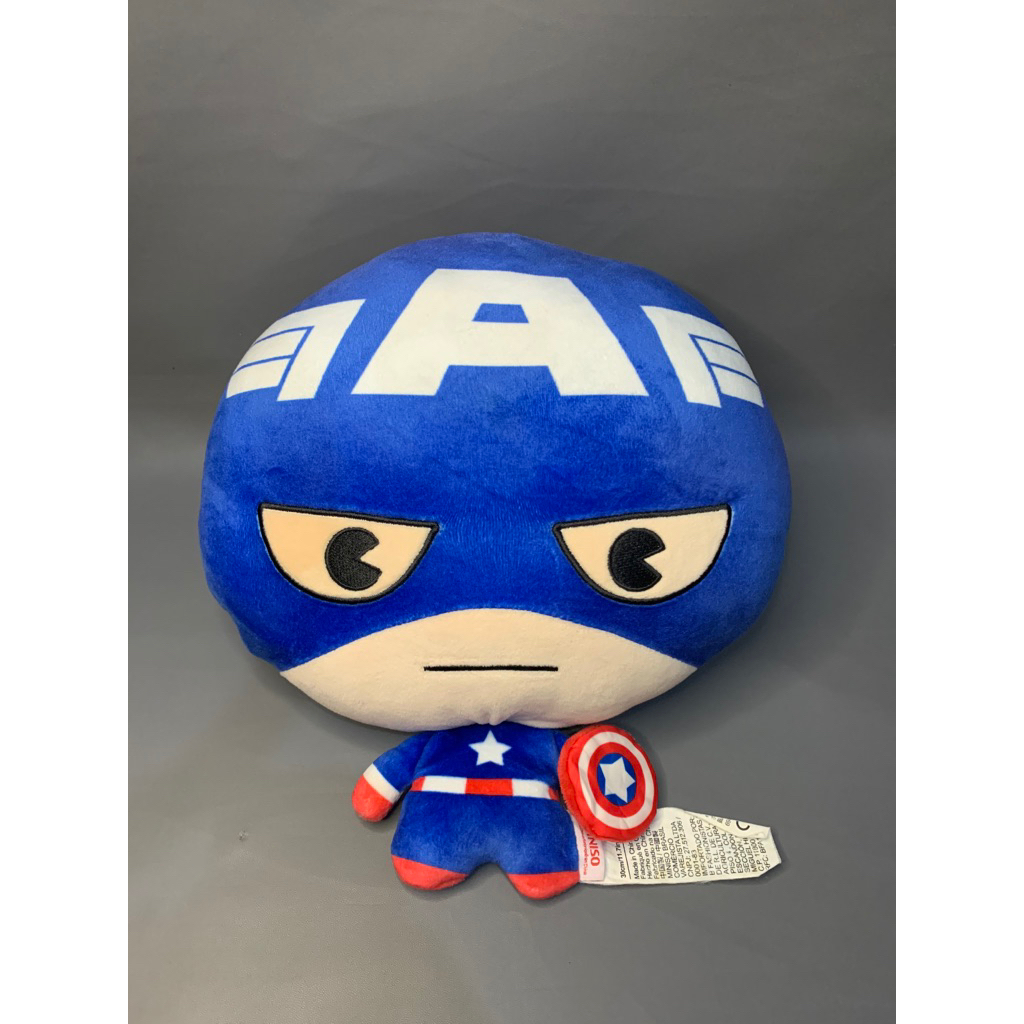 Boneka Bantal Captain Amerika Miniso Marvel